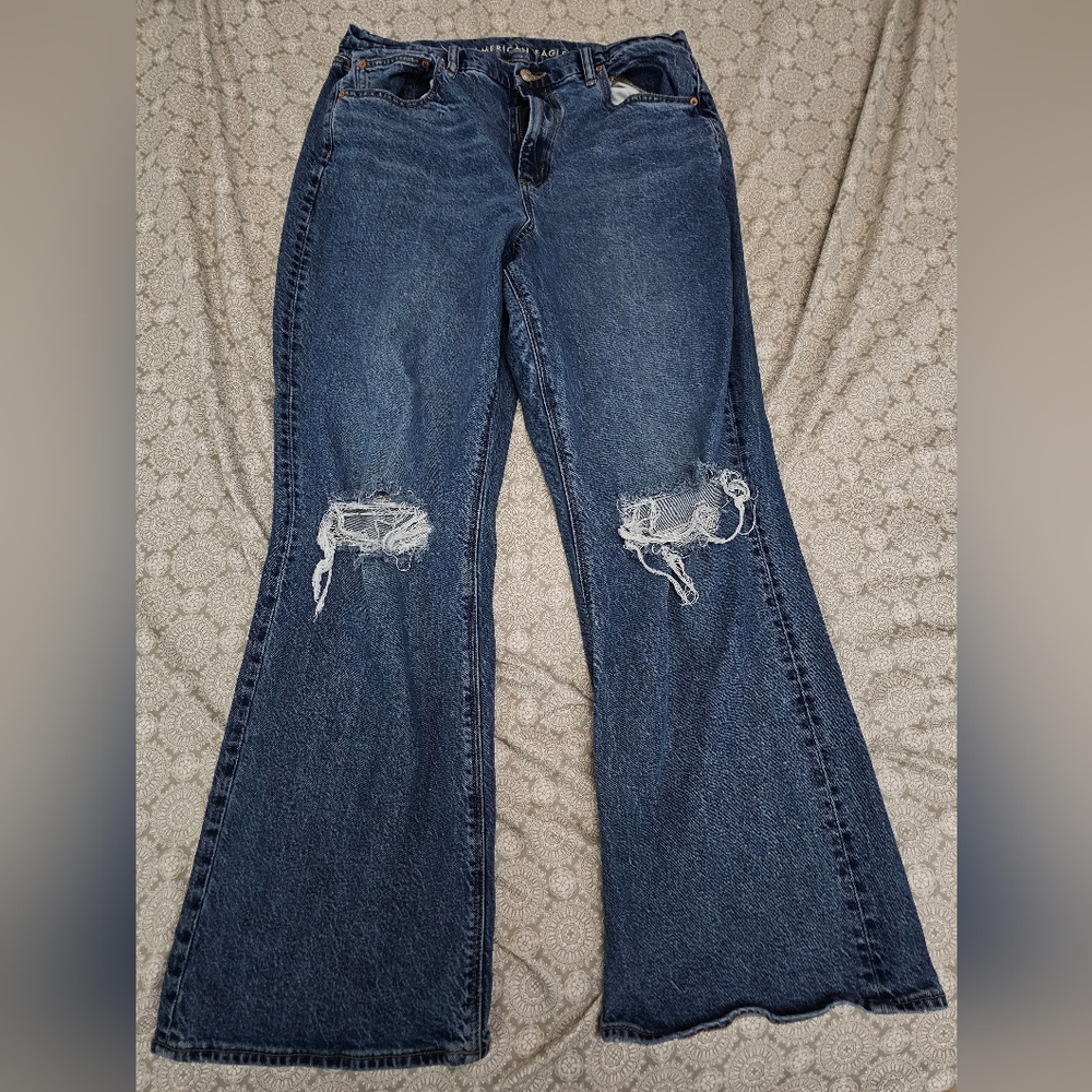 American Eagle Curvy 90s Boot Cut Jeans Size 16